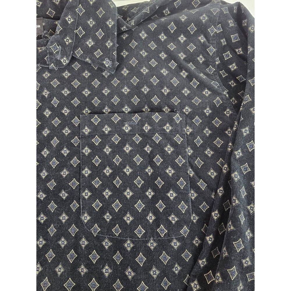Croft & Barrow Mens XL Black Button Down Shirt - Picture 8 of 13